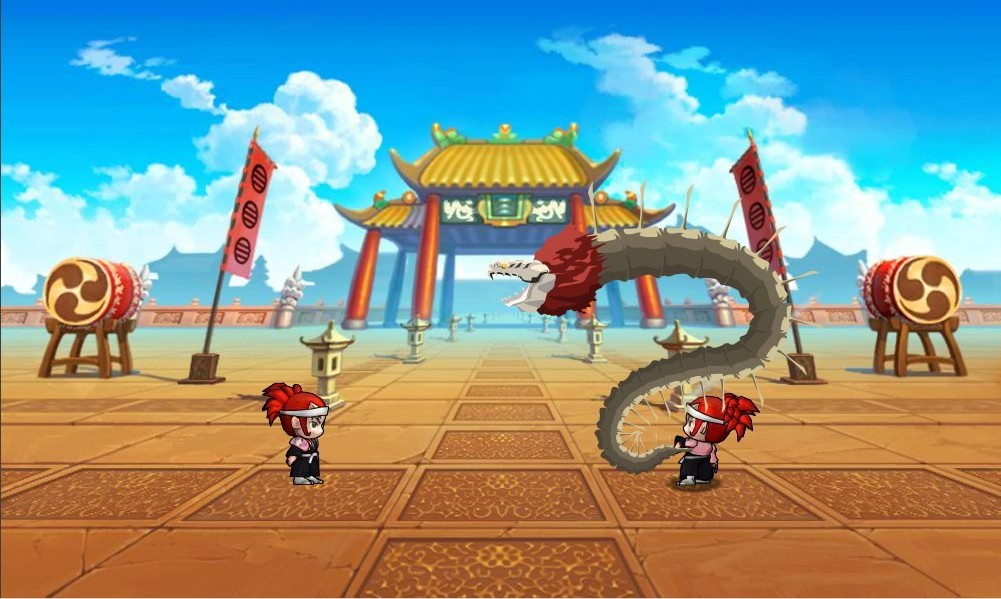 Обзор Ninja Wars, бои в игре, скриншот