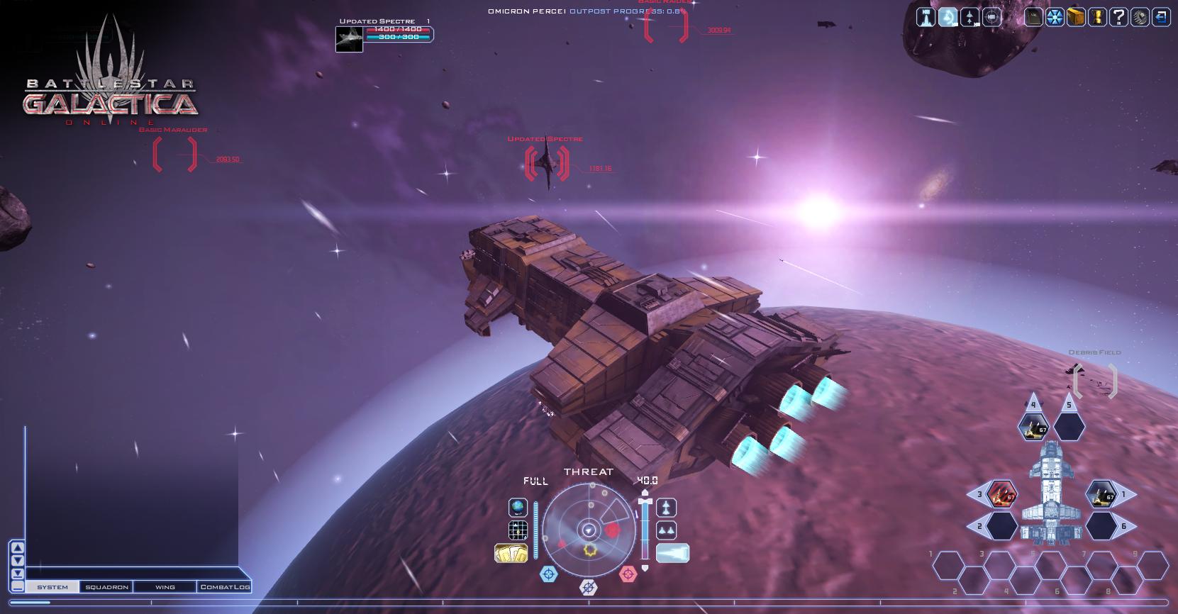 Battlestar Galactica Online – игра про космос батлстар галактика онлайн