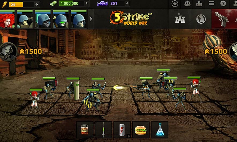 Обзор игры 5 Strike World War, бои в игре