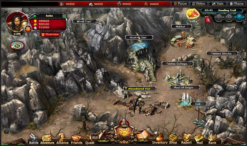 Обзор игры Call of Gods, скриншоты