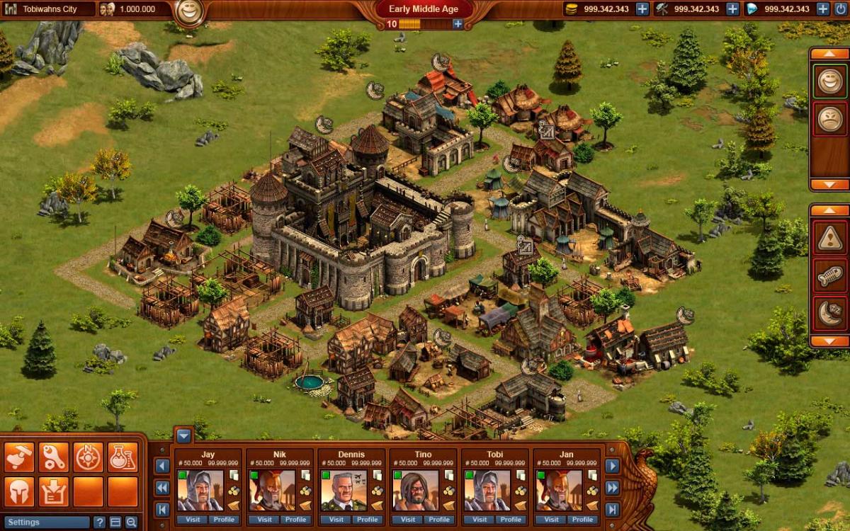 Forge of Empires Онлайн, обзор игры, скриншоты, прохождение